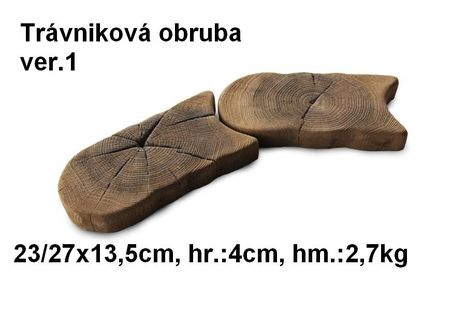 Trávniková obruba 1-27x13 cm/4cm