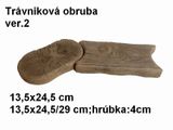 Trávniková obruba 2-24,5x13,5 cm/4cm a 24/29x13,5 cm